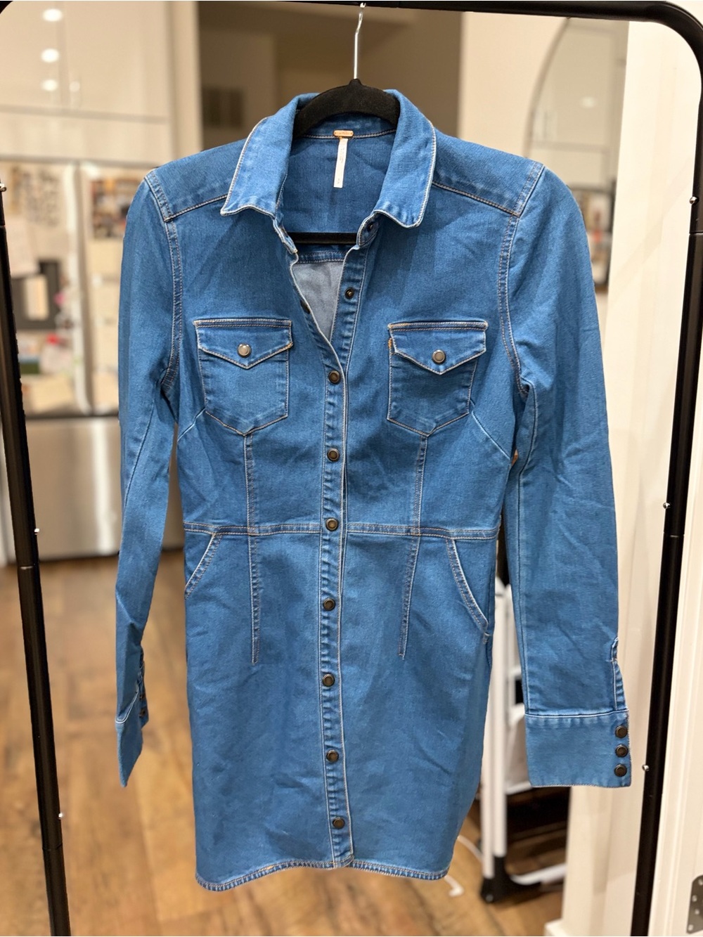 Free People Soft Denim Dress